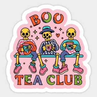 Boo Tea Sticker